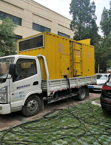 洛南发电车出租-柴油发电机组排烟系统设计要求及其考虑因素