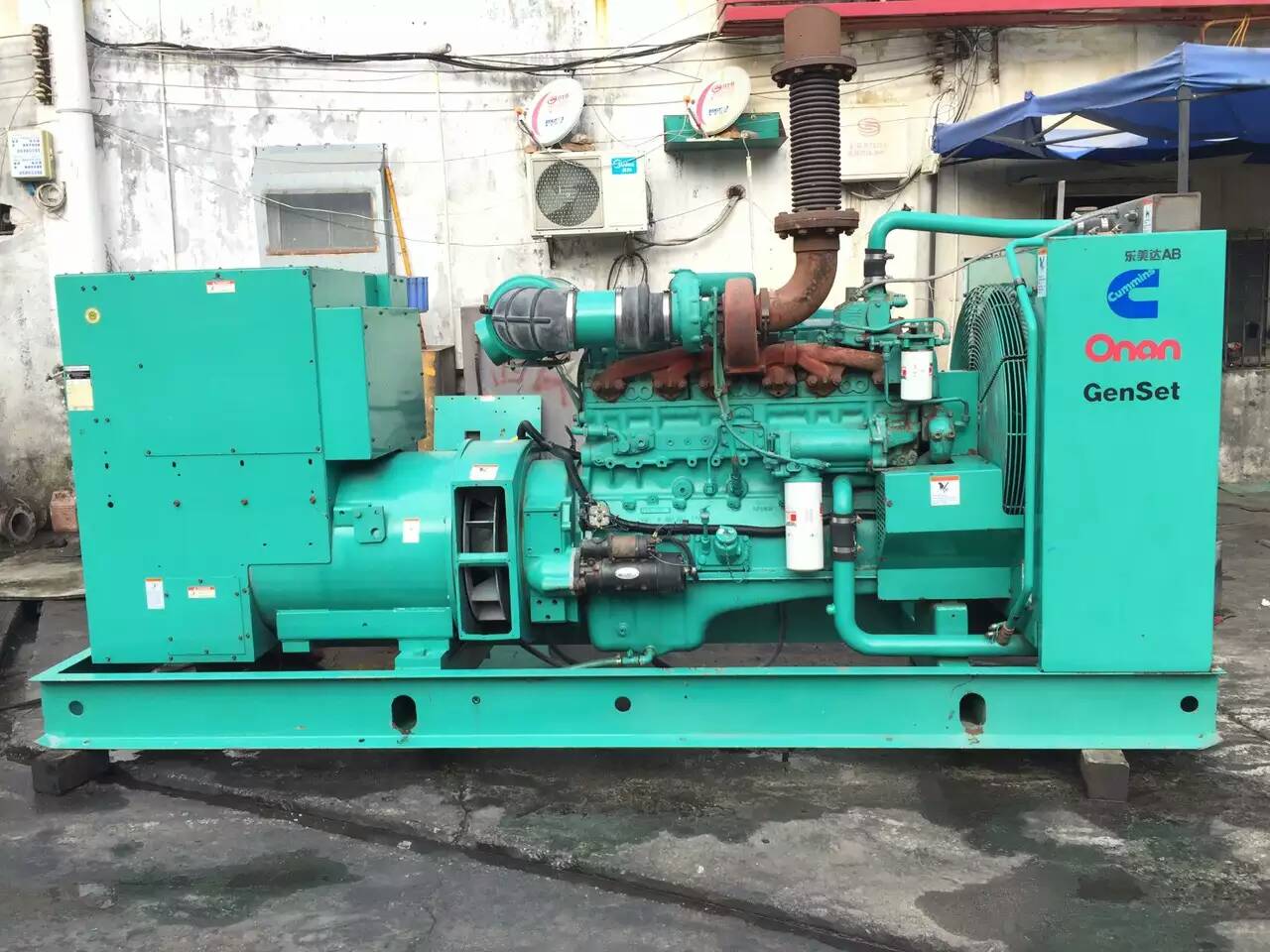 洛南租赁发电机-柴油发电机不正常冒烟的原因